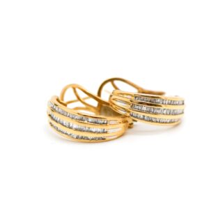 14K  Diamond Earrings