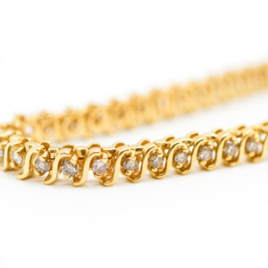 14K Diamond Bracelet