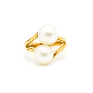 14K Pearl Cocktail Ring