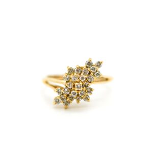 14K Cocktail Ring