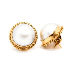 14K  Pearl Earrings