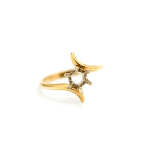 14K Diamond Bridal Mounting